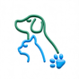 PetLoversCA 3D logo light emerald green white background